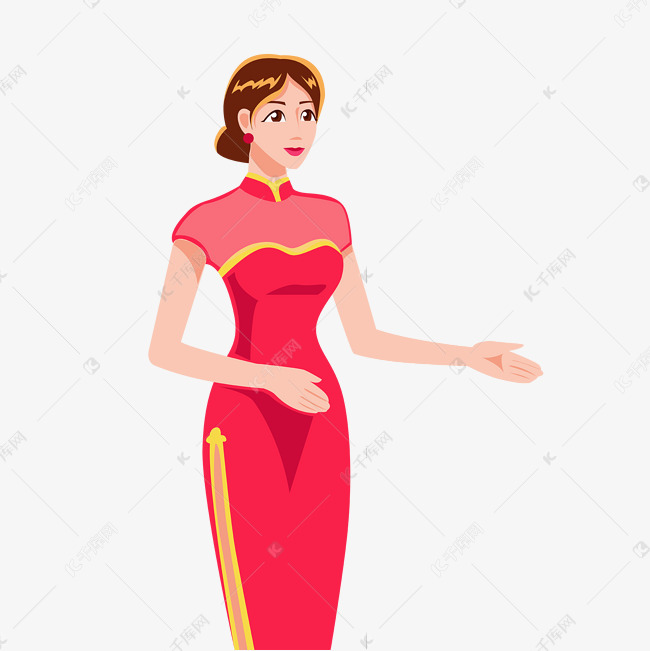 礼仪小姐标准站姿