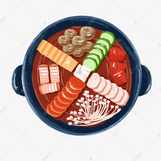 中华美食四川麻辣火锅素材图片免费下载-千库网