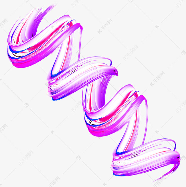 立体螺旋油漆