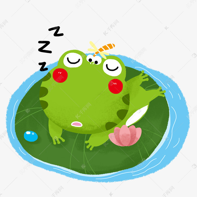 冬天冬眠青蛙