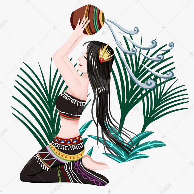 傣族泼水节