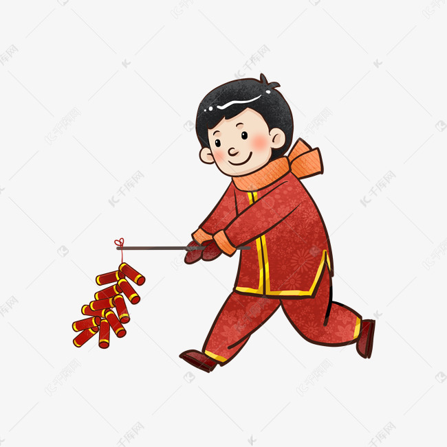 放鞭炮过年放炮
