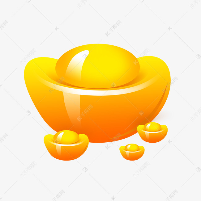 春节大元宝金元宝
