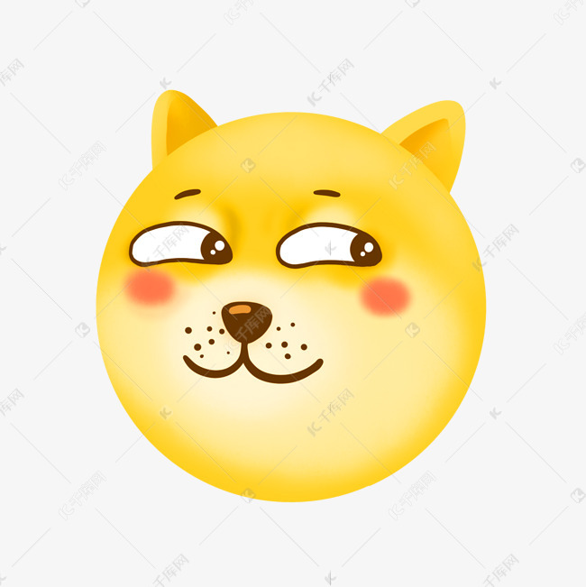 斜眼看doggie萌贱表情包