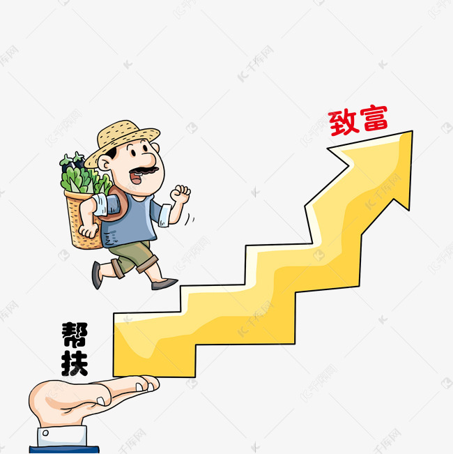 扶贫脱贫致富