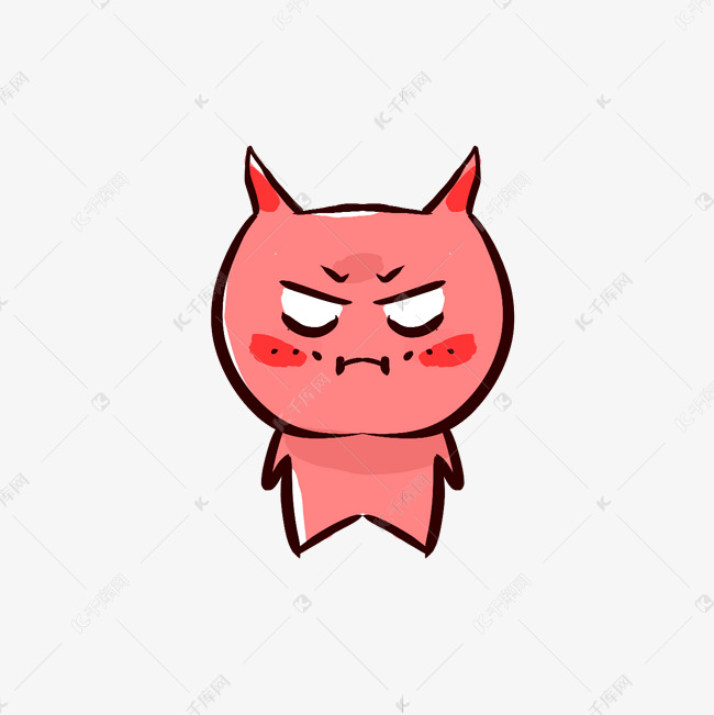小动物生气表情