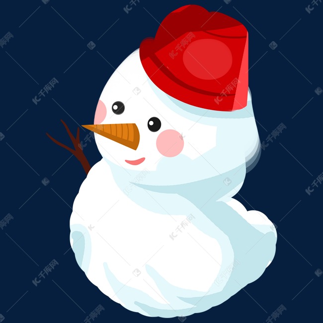 冬天堆雪人素材图片免费下载-千库网