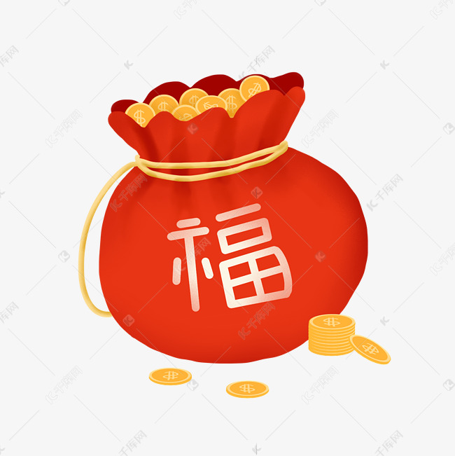 金币福袋钱袋子
