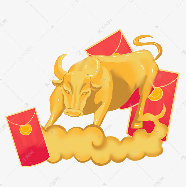 金牛牛气冲天