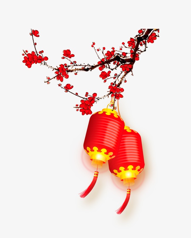 素材 新年过年红色喜庆灯笼梅花  浏览: 6060 下载: 2961 按   收藏千
