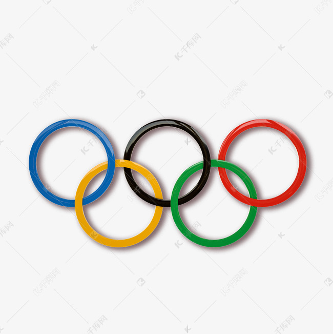 3d彩色东京奥运会奥运五环奥林