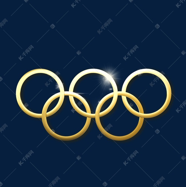 3d金色东京奥运会奥运五环奥林