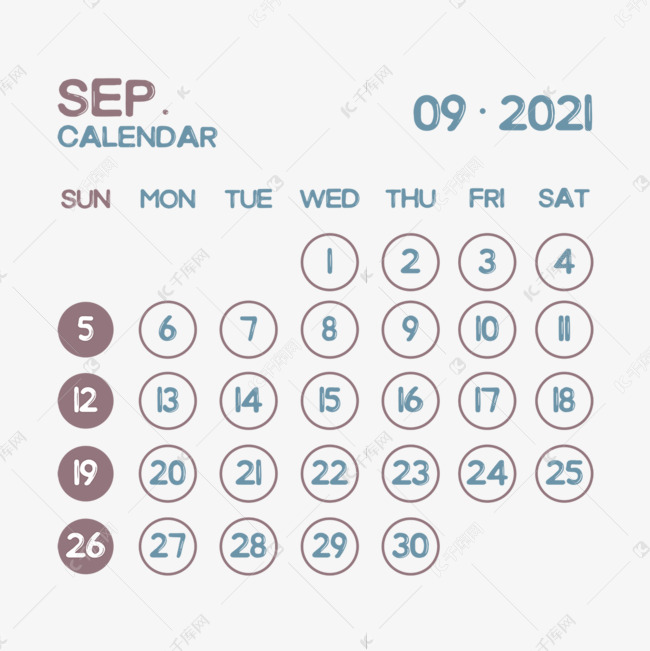 2021年全年日历图片,2021全年日历图片 2021年九月日历计划