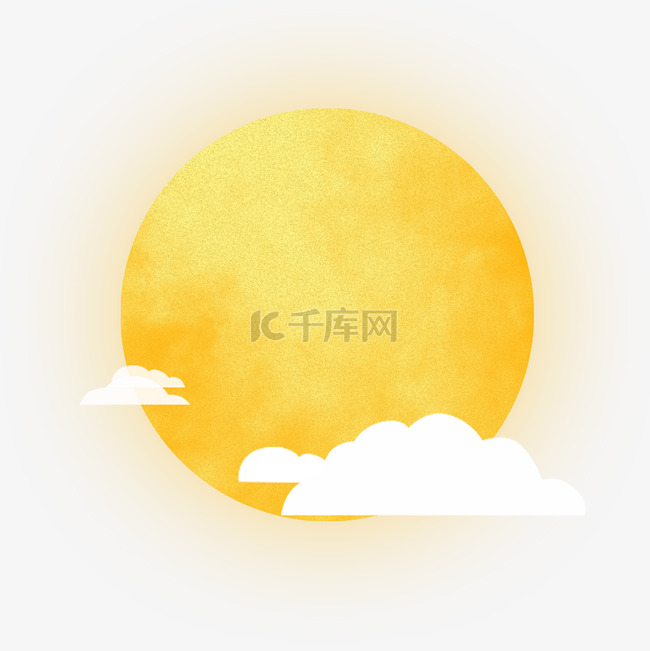 早晨初升起的太阳免抠图