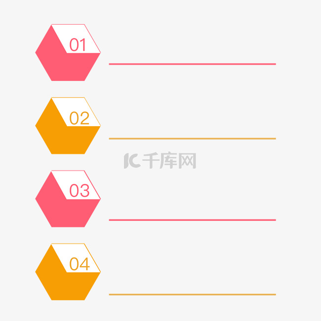 PPT数字序号分类