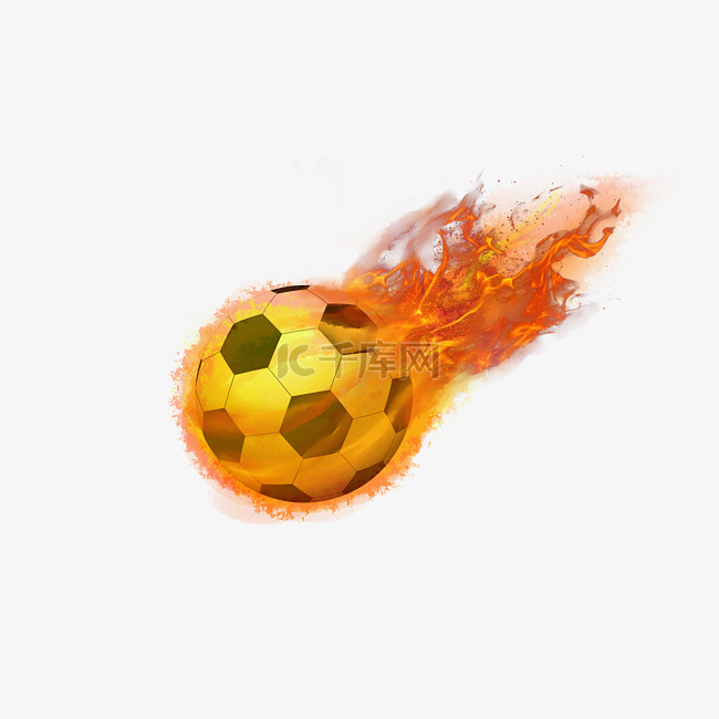 世界杯火焰足球立绘