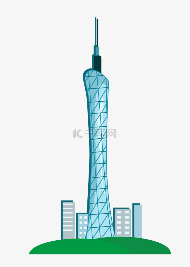 地标性建筑广州小蛮腰