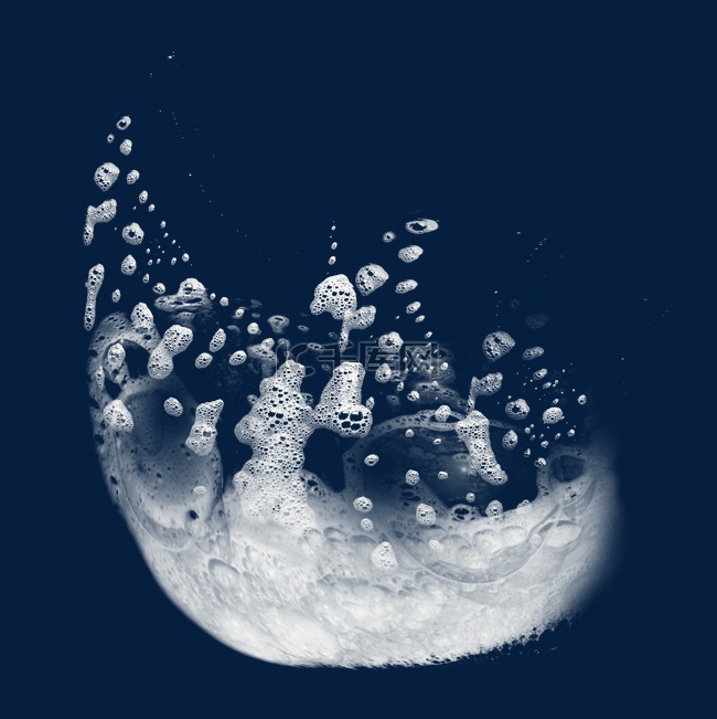 创意肥皂泡沫效果元素