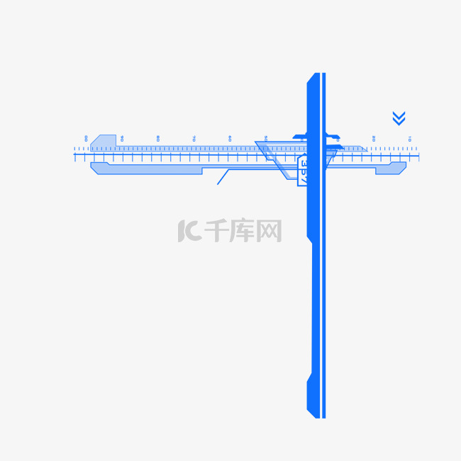 科技感PSD透明底