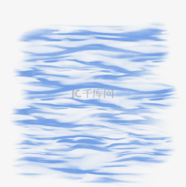 蓝色水面海面水波纹