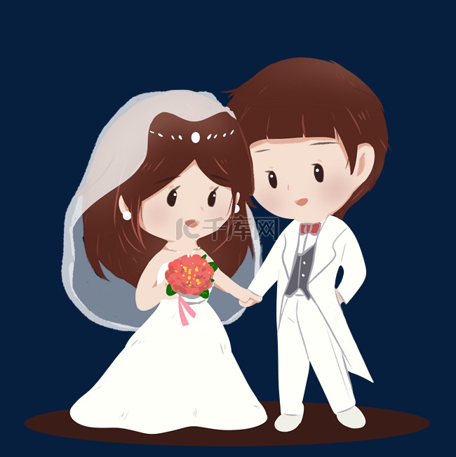 西式婚礼浪漫白色婚纱礼服结婚季