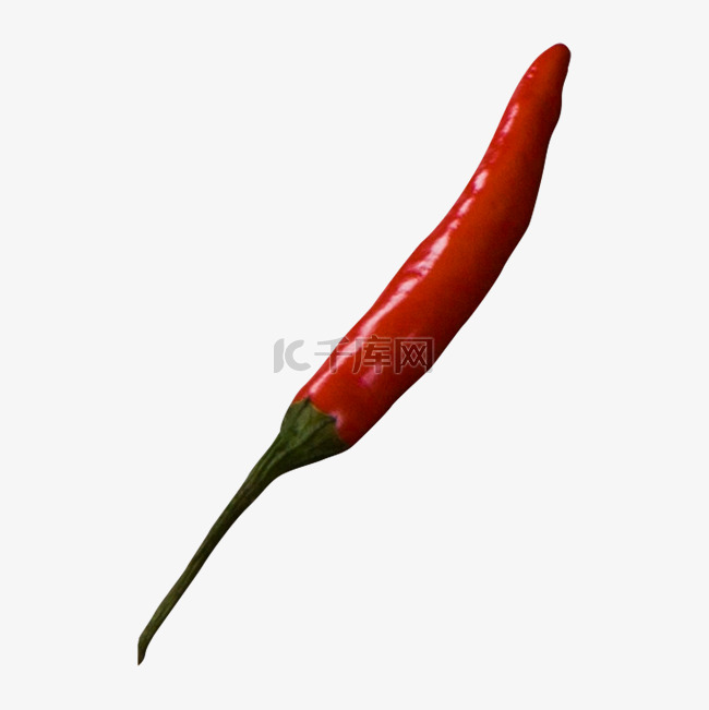 红色创意辣椒食物元素