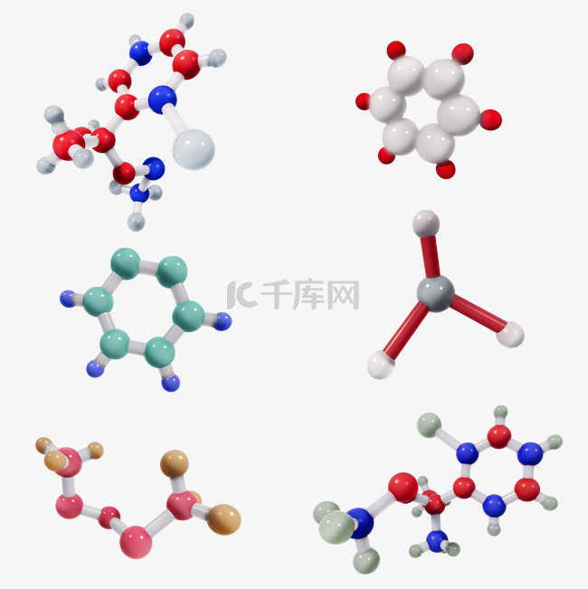 立体化学分子套图png图