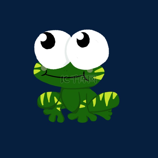 动物绿色小青蛙