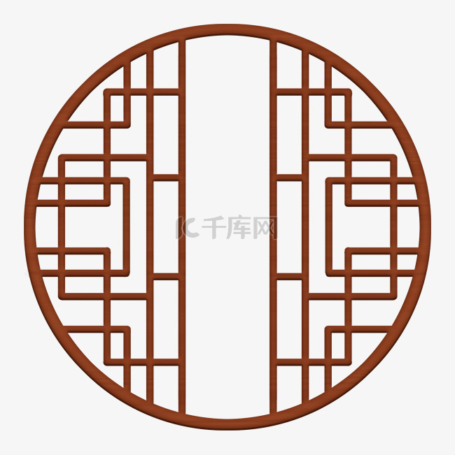 新中式风格古典窗户