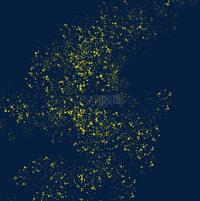 卡通金色颗粒光点下载