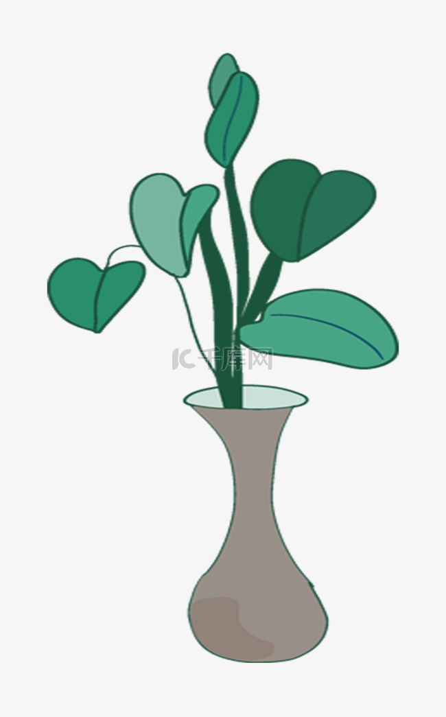  植物花瓶