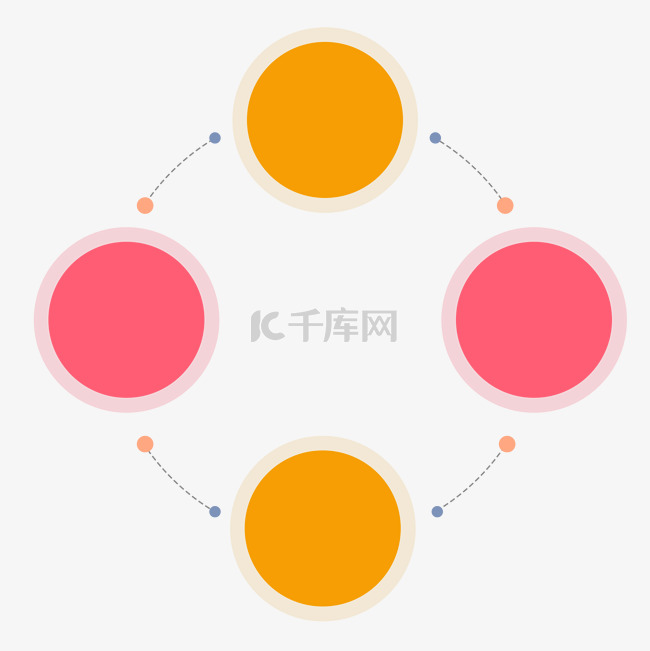 PPT几何图形圆图