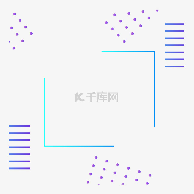 孟菲斯几何电商图形