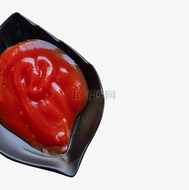 红色番茄酱