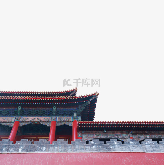 老北京故宫和城墙