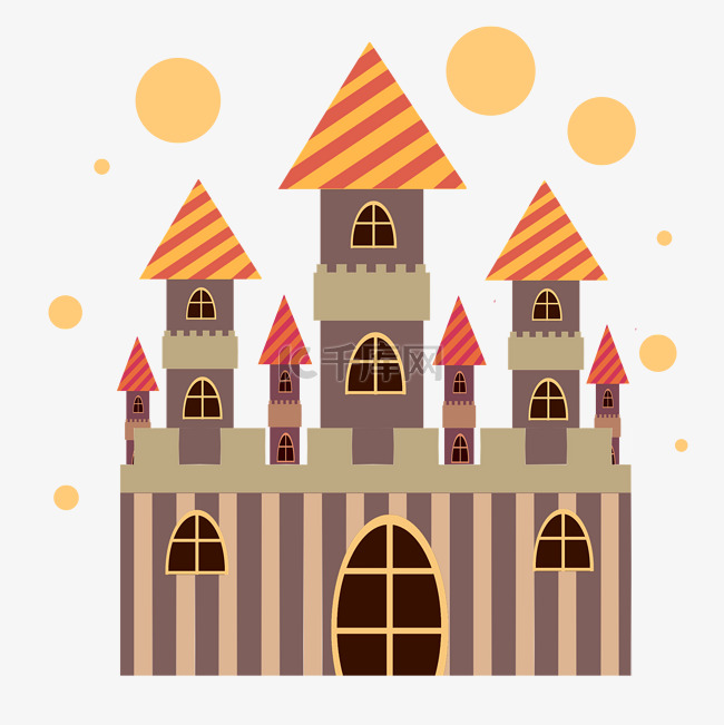 童话咖啡色城堡