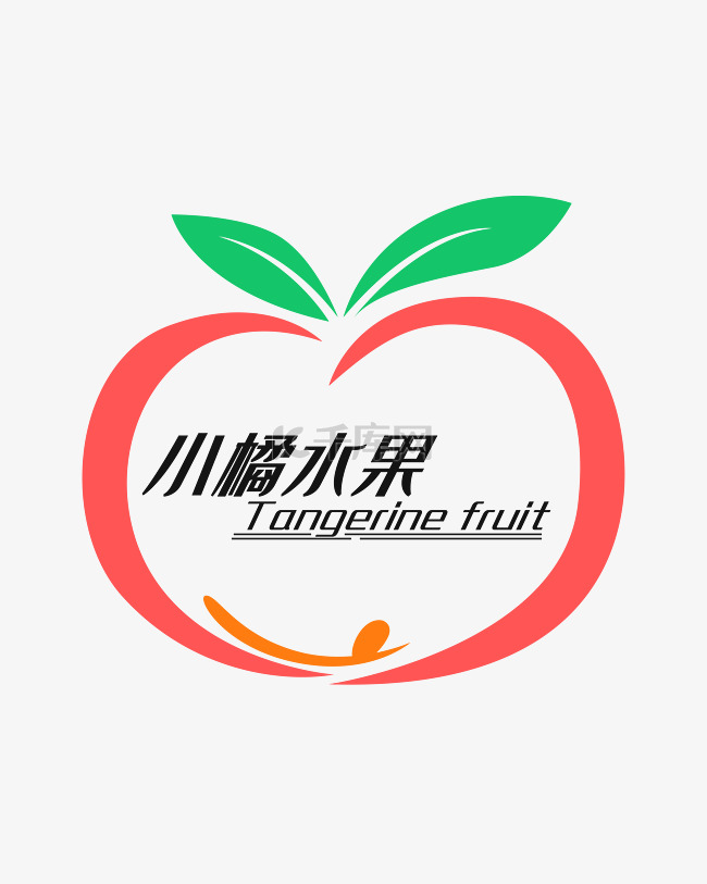 红色苹果LOGO