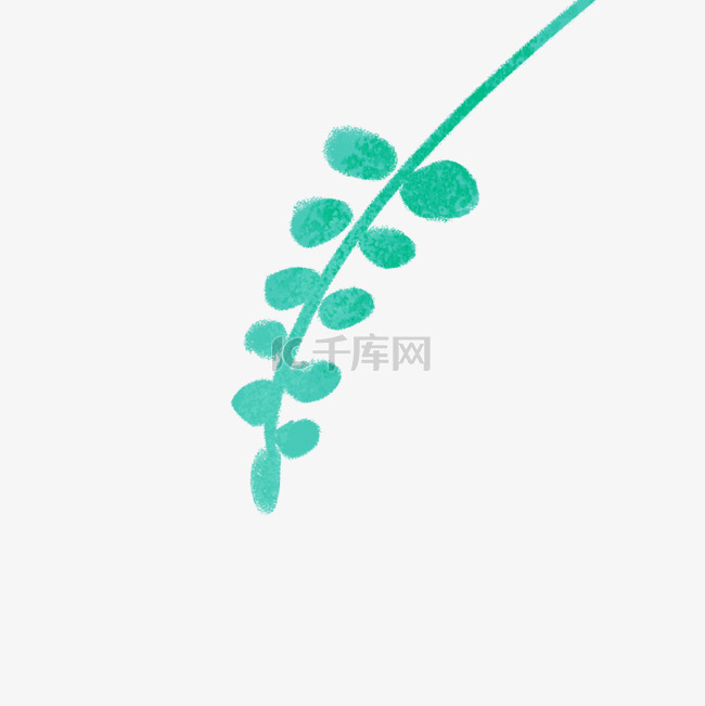 绿色的植物免抠图