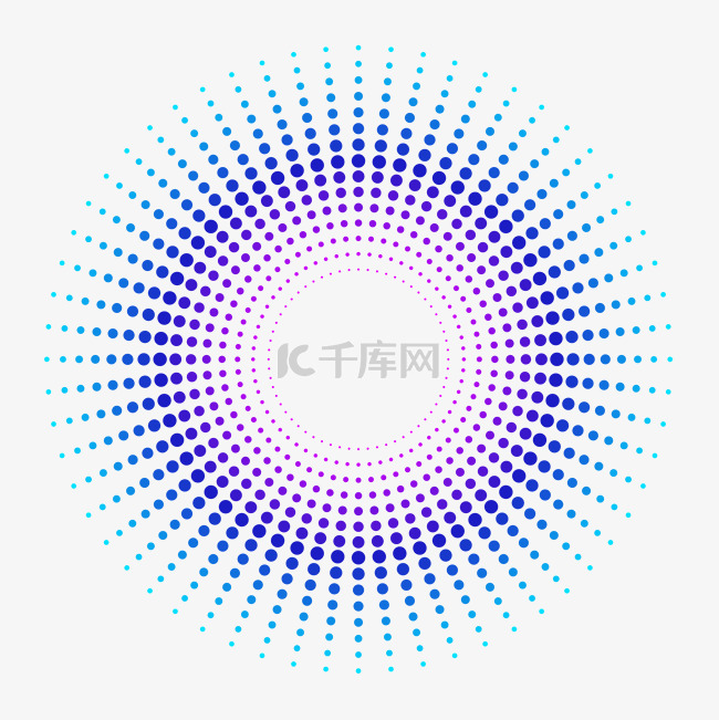 商务科技简约颗粒发散边框