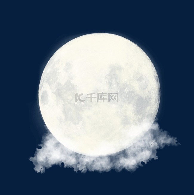 中秋节月圆月亮