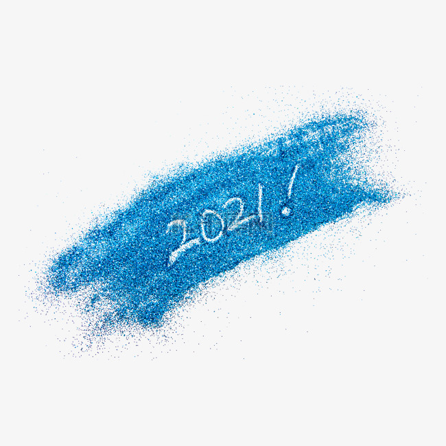 2021蓝色闪粉纹理