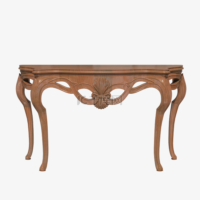 欧式家具实木的欧式墙桌