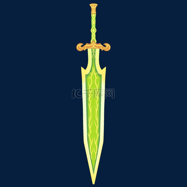 绿色游戏宝剑