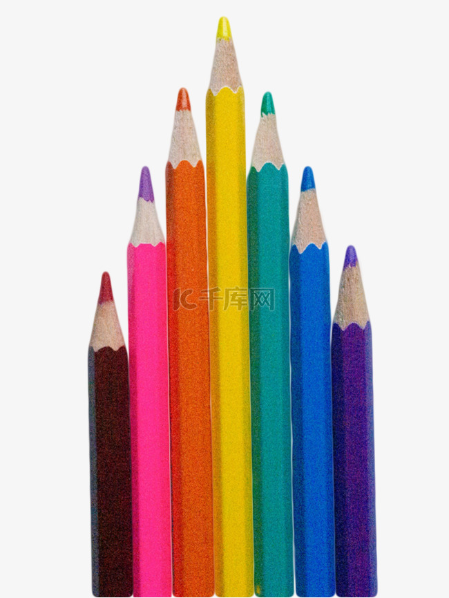 彩色效果画画笔文具