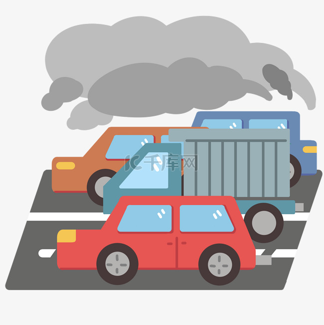 汽车尾气排放污染
