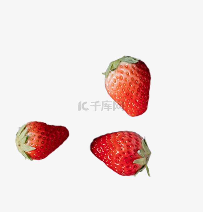 水果美食摆拍草莓
