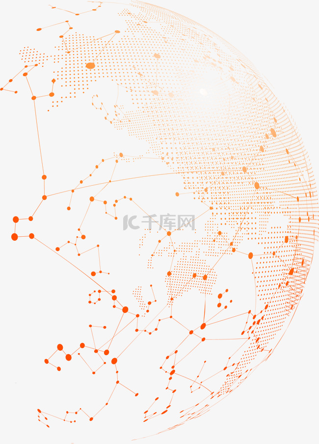 地球网络背景png