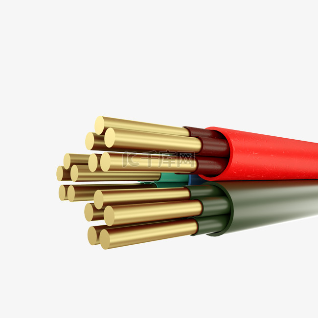 彩色导线金属导线光纤