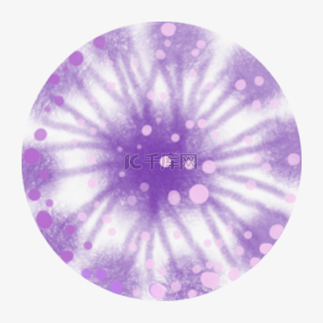 紫色烟花