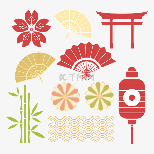 日式和风装饰图案